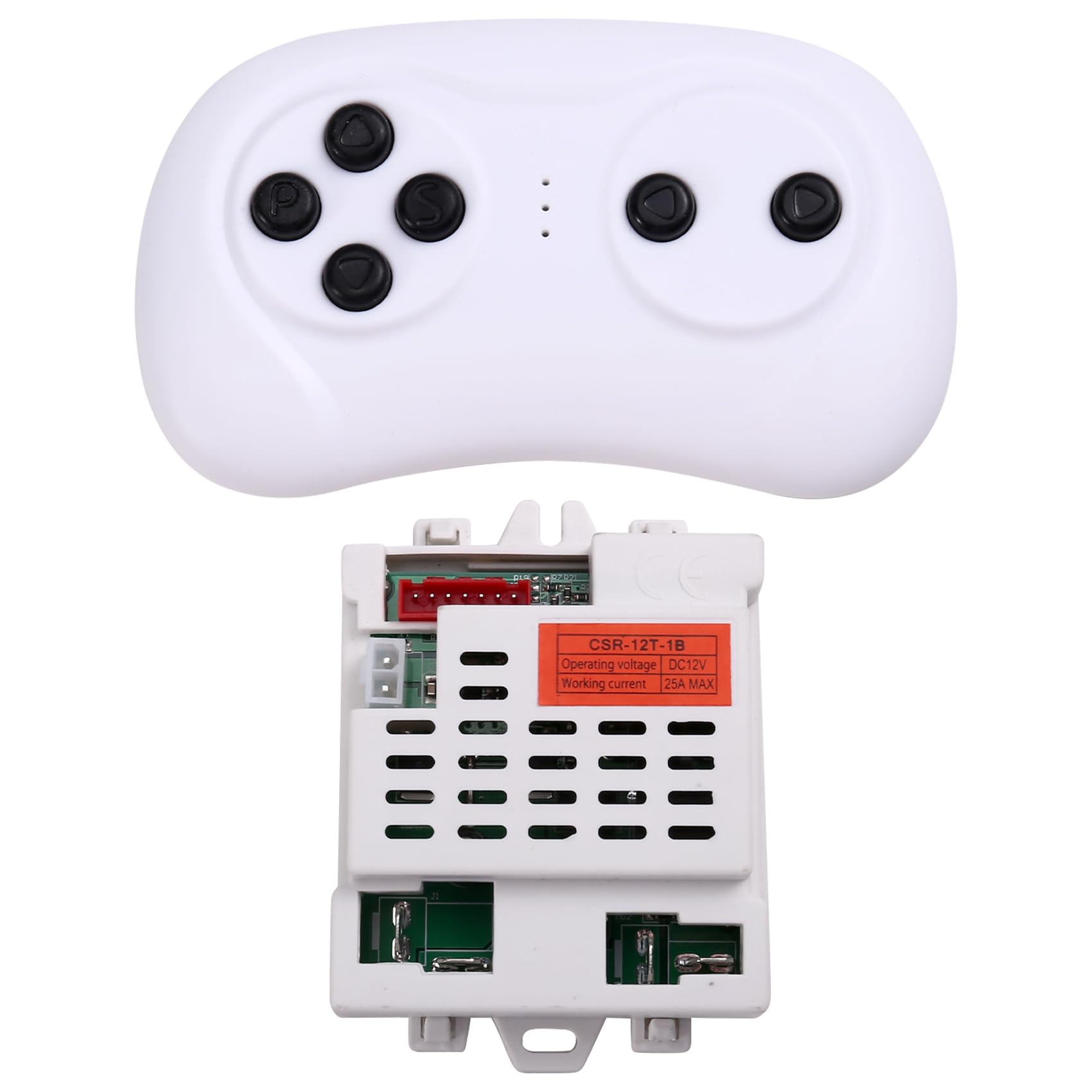 Fuhjythy CSR-12T-1B 12V Kinder-Elektrisch Betriebenes Auto mit Fernbedienung und Empfänger für Kinder Elektroauto Ersatzteile Fuhjythy CSR-12T-1B 12V Kinder-Elektrisch Betriebenes Auto mit Fernbedienung und Empfänger für Kinder Elektroauto Ersatzteile von Fuhjythy