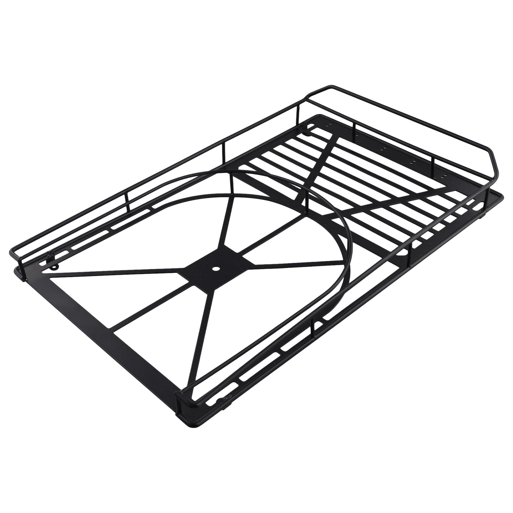 Fuhjythy Dachgepäckträger Aus Metall, Leichtes Ferngesteuertes Auto, Modifizierbare Teile für Axial SCX6 1/6 RC-Auto Fuhjythy Dachgepäckträger Aus Metall, Leichtes Ferngesteuertes Auto, Modifizierbare Teile für Axial SCX6 1/6 RC-Auto von Fuhjythy