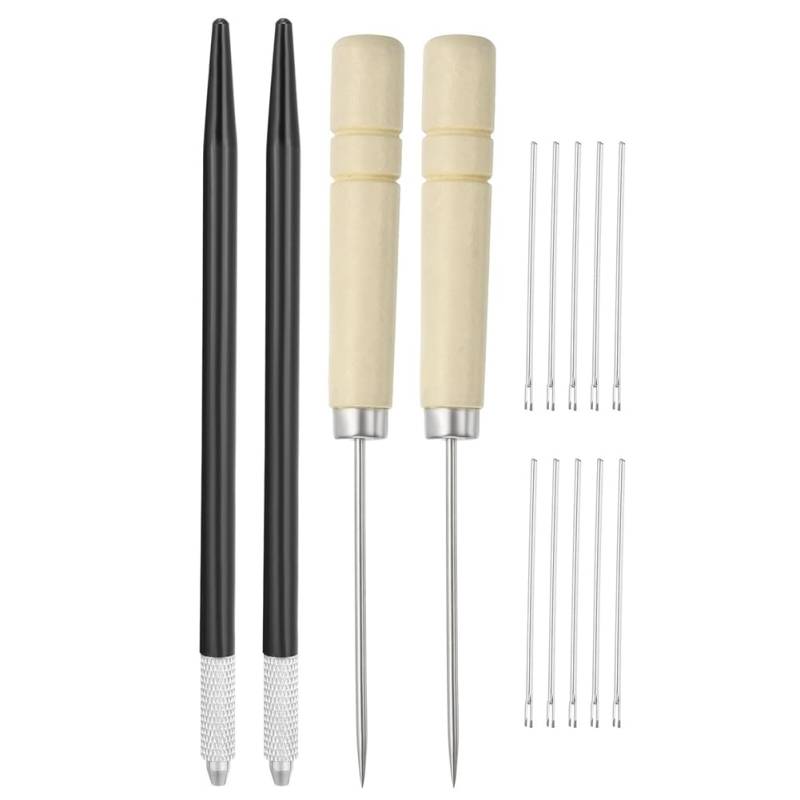 Fuhjythy Puppenhaare Neu Einziehen Stricknadeln Puppenhaar-Einzieh-Set Perückenzubehör für Puppen von Fuhjythy
