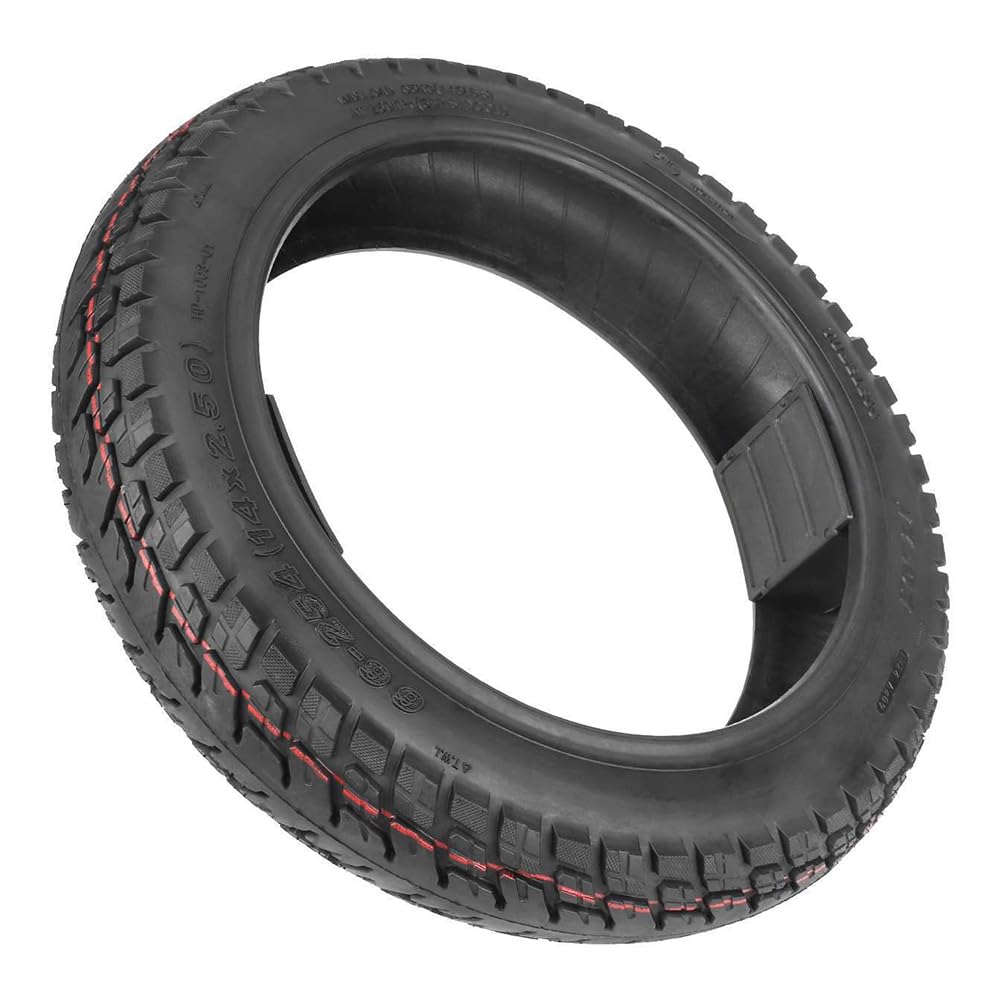 Fuhjythy Ulip14x2.5(66-254) Offroad-Vakuumreifen für Elektrofahrzeuge, Batterieauto, 14 Dicker Offroad-Reifen von Fuhjythy
