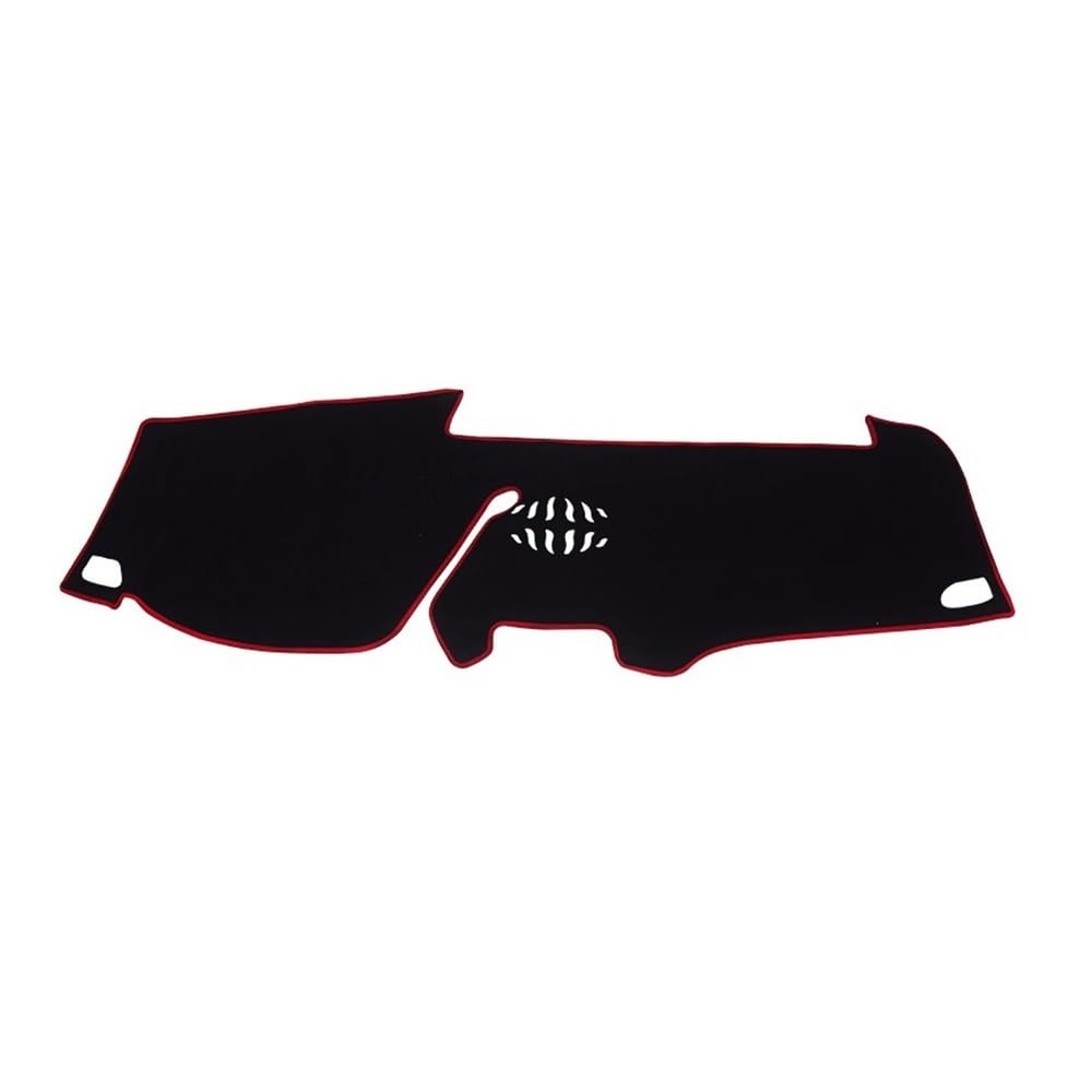 Auto Armaturenbrett Abdeckung Auto Armaturenbrett-Matte Armaturenbrett-Matte Rutschfeste Matte Sonnenschutzpolster Schutzverkleidungsteile Für Geely Für Okavango 2020 2021 2022 2023(Red) von Fuicotto
