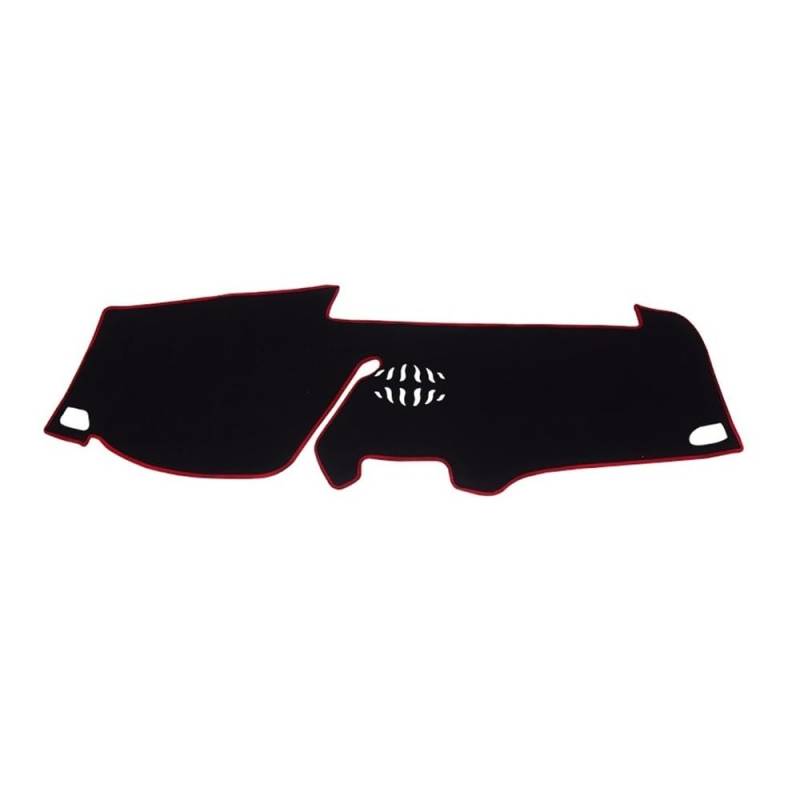 Auto Armaturenbrett Abdeckung Auto Armaturenbrett-Matte Armaturenbrett-Matte Rutschfeste Matte Sonnenschutzpolster Schutzverkleidungsteile Für Geely Für Okavango 2020 2021 2022 2023(Red) von Fuicotto