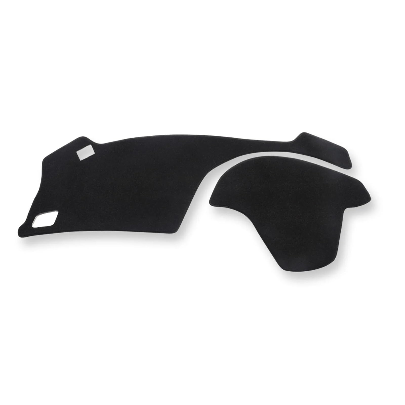 Auto Armaturenbrett Abdeckung Auto Dashboard Matte Für Hon┐da Für S660 Anti-Slip Dashmat Dash Matte Sonnenschirm Schutz Pad Teppich(Right Rudder BLACk) von Fuicotto