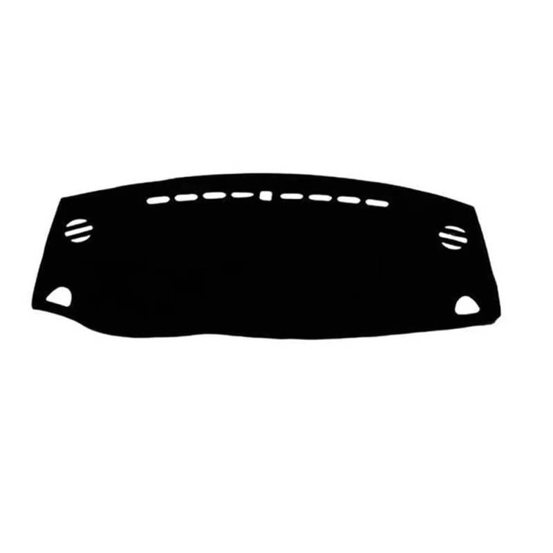 Auto Armaturenbrett Abdeckung Für Kia Für Carens RP 2013 2014 2015 2016 2017 2018 2019 Auto Armaturenbrett Abdeckung Sonnenschutzdach Matte Pad Armaturenbrett Instrument Schützen(LHD,Black(Black Edge) von Fuicotto