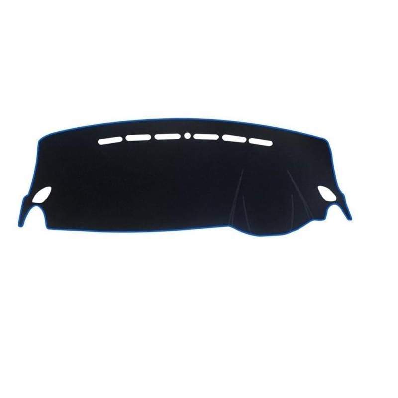 Auto Armaturenbrett Abdeckung Für MG Für ZS EV 2017 2018 2019 2020 2021 2022 Auto-Armaturenbrett-Abdeckung, Armaturenbrett-Matte Sonnenschutz Instrumententisch Rutschfeste Unterlage(A Blue Side LHD) von Fuicotto