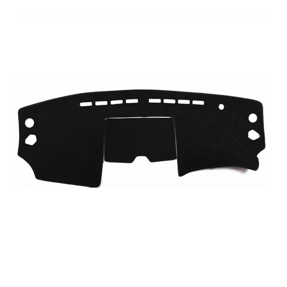 Auto Armaturenbrett Abdeckung Für N&issan Für X-Trail T31 2008 2009 2010 2011 2012 2013 Auto Dashboard Abdeckung Matte Pad Dash Sonnenblende Teppich(RHD,Black(Black Edge)) von Fuicotto
