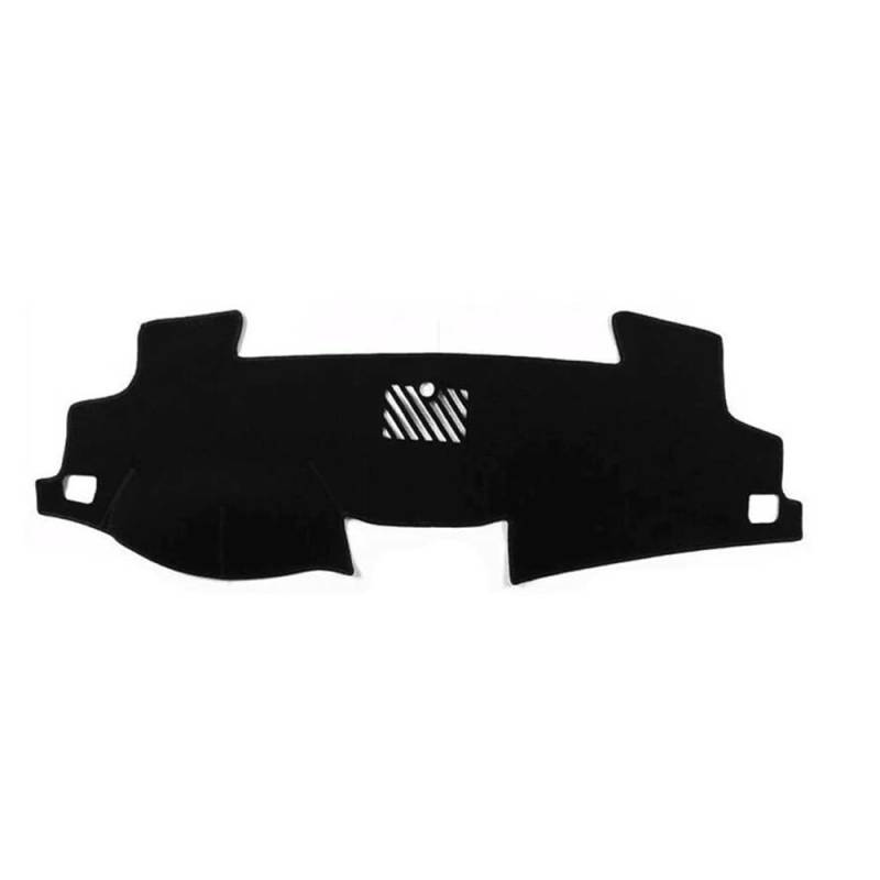 Auto Armaturenbrett Abdeckung Für Toy&ota Für Camry Für XV50 2012 2013 2014 2015 2016 2017 Auto Styling Dashboard Abdeckung Matte Dash Sonnenschutzdach Instrument Teppich(LHD,Black(Black Edge)) von Fuicotto