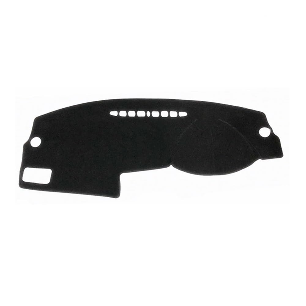 Auto Armaturenbrett Abdeckung Für V&W Für Jetta Für Golf 4 MK4 1997 1998 1999 2000 2001 2002 2003 Dashmat Abdeckung Pad Matte Armaturenbrett Sonnenschutzdach Teppich Auto(RHD,Black(Black Edge)) von Fuicotto