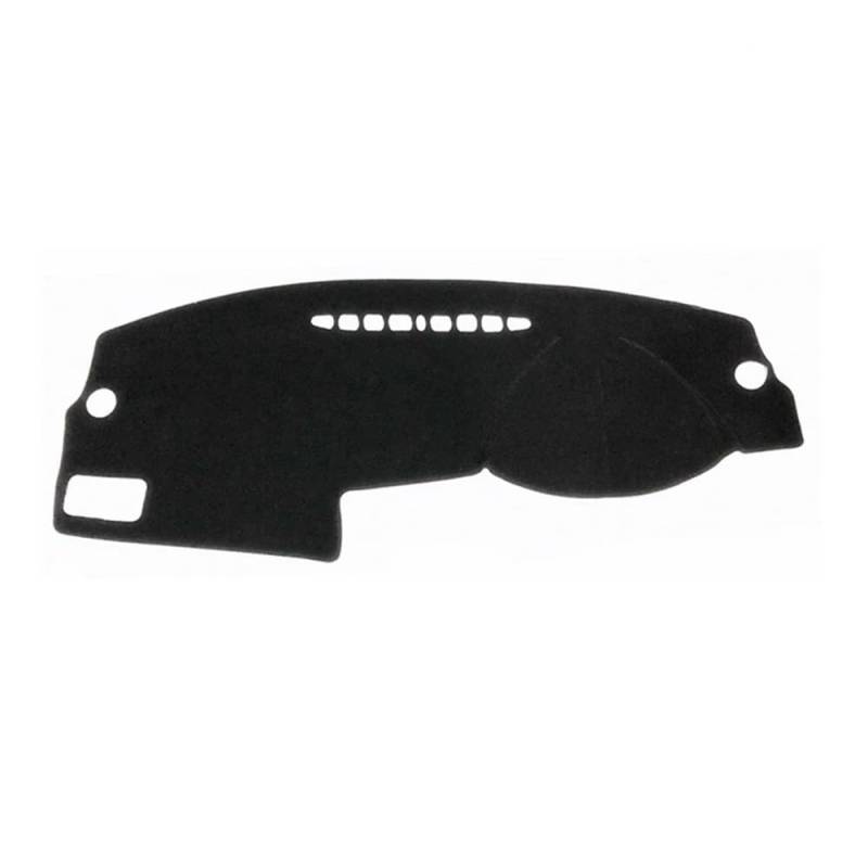 Auto Armaturenbrett Abdeckung Für V&W Für Jetta Für Golf 4 MK4 1997 1998 1999 2000 2001 2002 2003 Dashmat Abdeckung Pad Matte Armaturenbrett Sonnenschutzdach Teppich Auto(RHD,Black(Black Edge)) von Fuicotto
