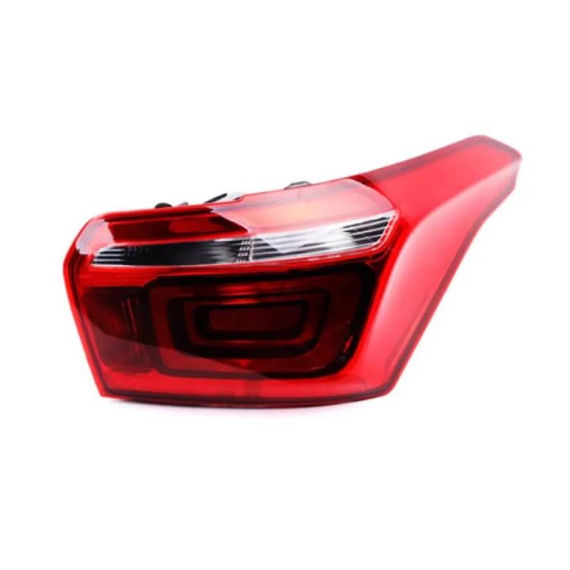 Auto Rückleuchten Für Citroen Für C-Elysee Limousine 2017 2018 2019 2020 Auto Rücklicht Hinten Stoßstange Blinker Bremse Rücklicht Lampe Gehäuse Ohne Leuchtmittel(Only right) von Fuicotto