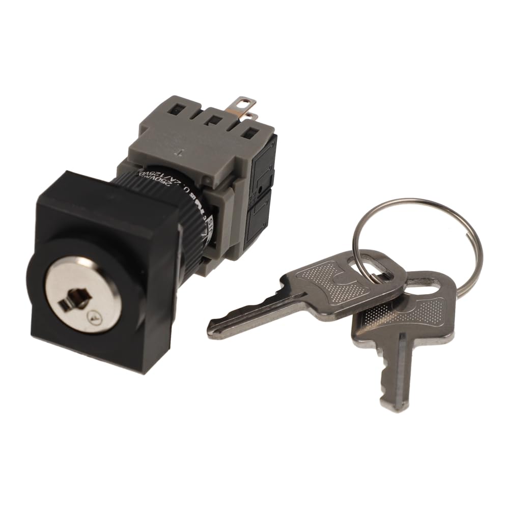 AH165-J2A11A | AH16JT-2A11A | FUJI SELECTOR SWITCH KEY, RECTANGULAR BEZEL 2 POS MAINTAINED KEY REMOVAL A 1NO+1NC KEY TYPE A STD AH165-J2A11A | AH16JT-2A11A | FUJI SELECTOR SWITCH KEY, RECTANGULAR BEZEL 2 POS MAINTAINED KEY REMOVAL A 1NO+1NC KEY TYPE A STD von Fuji Electric