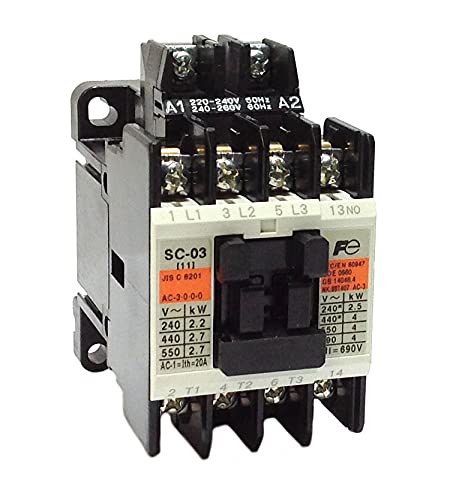 SC03-1A/24VAC | SC11AA-E10 | FUJI 1A AC24V CONTACTOR 1 N/O AUX (4KW AC3 380/440V) von Fuji Electric