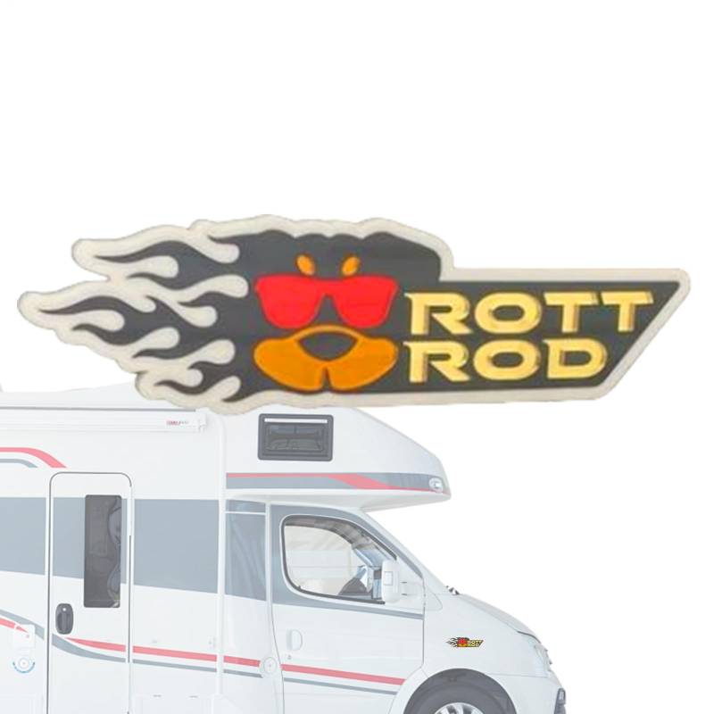 Fukamou Hunde-Auto-Emblem, Acryl-Hunde-Auto-Emblem,3D-Acryl-Auto-Heckklappen-Hundeabzeichen-Aufkleber | Auto-Außenembleme- Für Auto, LKW, Wohnmobil, Boot, Kfz-Abzeichenaufkleber, Autodekoration von Fukamou