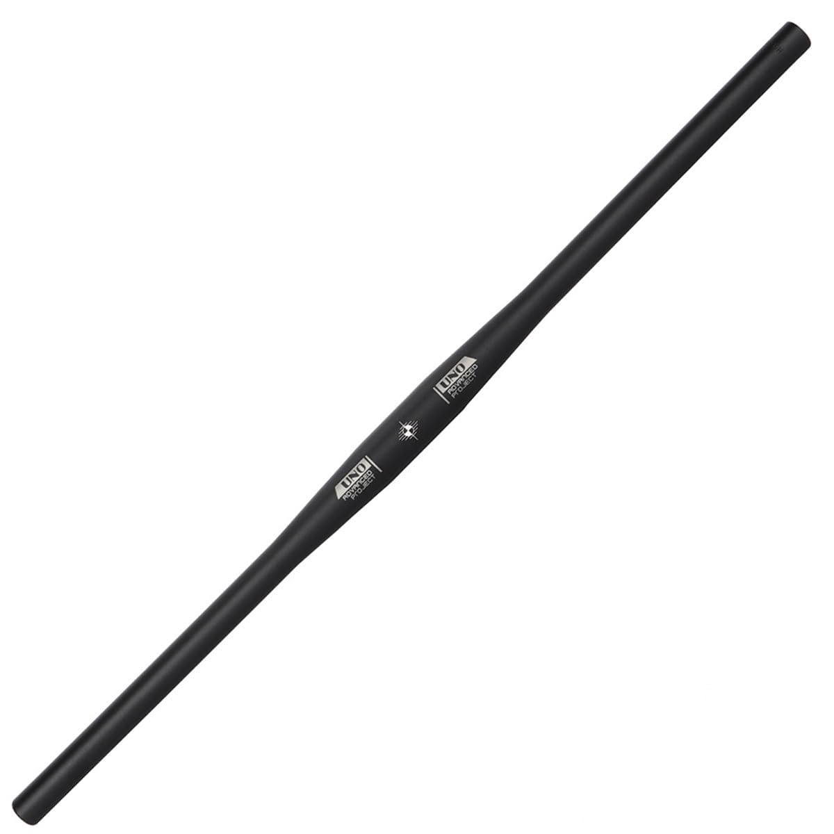 31.8mm City Bike Lenker Flat Bar Retro MTB Lenkstange 640/680/720/740mm Ergonomischer Fahrradlenker Für BMX DH XC AM FR Aus Aluminiumlegierung (Color : Black, Size : 740mm) von FukkeR