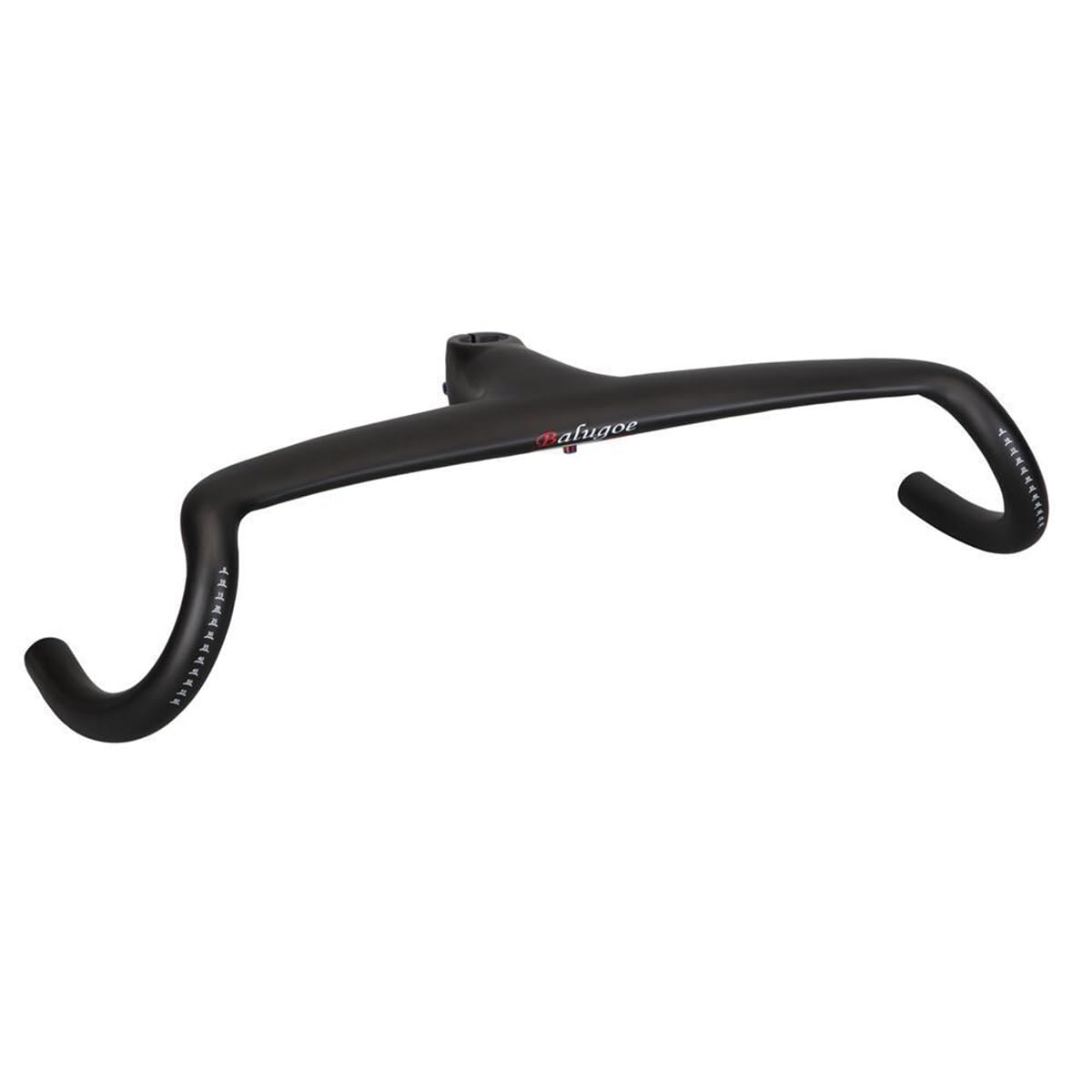 Gravel Fahrradlenker Φ28.6mm Bike Drop Bar 400mm 420mm 440mm Carbon Rennrad Gebogen Lenker Geeignet Für Tourenräder Langes Fahren MTB BMX DH XC AM FR (Color : Black, Size : 420 * 100mm) von FukkeR