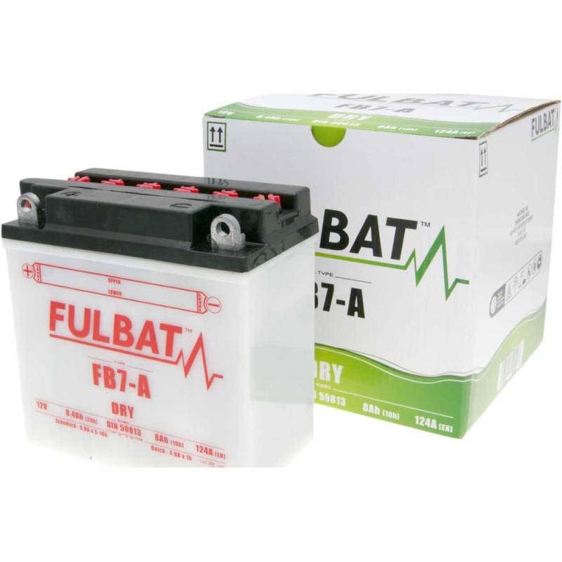Akku batterie fulbat fb7-a dry inkl. säurepack fb550592 von Fulbat