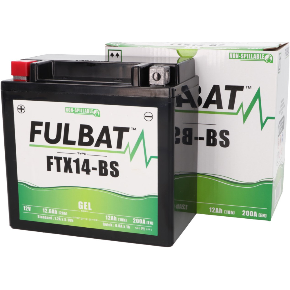 Akku batterie fulbat ftx14-bs gel fb550923 von Fulbat