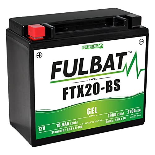 - FULBATTERIE MOTORRAD FULBAT GEL FTX20-BS / YTX20-BS 12V 18,9AH 270A von Fulbat