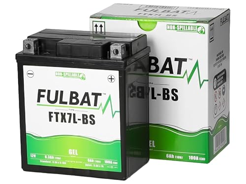Batterie Fulbat YTX7L-BS Gel 12V 6Ah (Wartungsfrei) von Fulbat