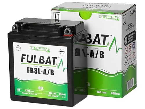Accu Fulbat YB3L-A/B Gel 12V 3.2Ah (Onderhoudsvrij) von Fulbat