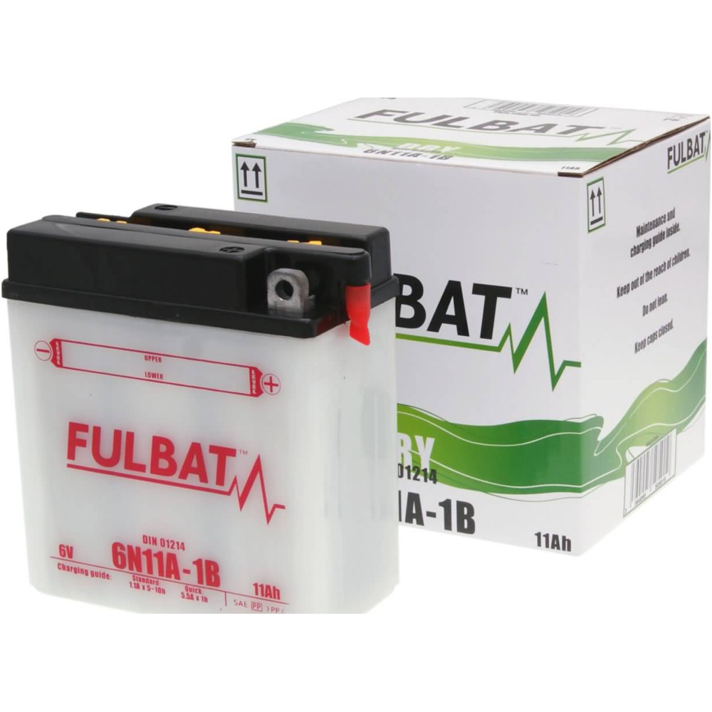 Fulbat fb550501 akku batterie 6v 6n11a-1b dry inkl. säurepack Fulbat fb550501 akku batterie 6v 6n11a-1b dry inkl. säurepack von Fulbat