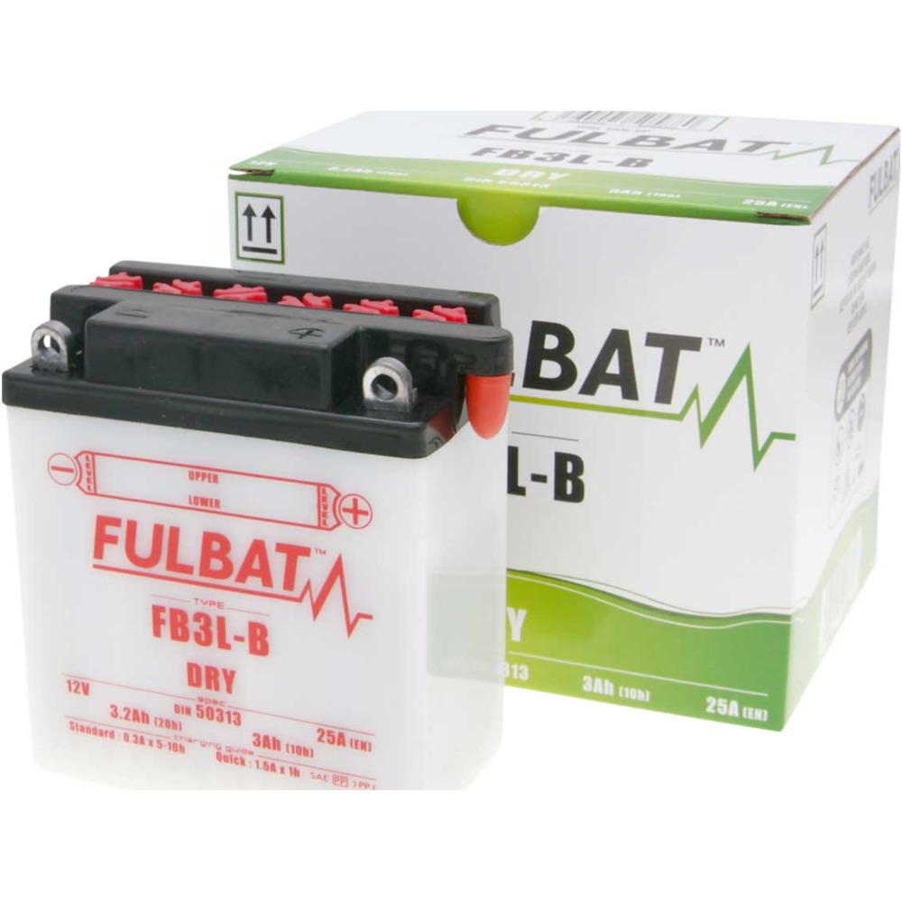 Fulbat fb550588 batterie  fb3l-b dry inkl. säurepack von Fulbat