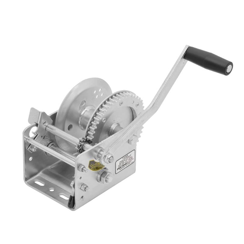 Fulton 142423 Anhängerwinde, Zwei-Gang, 1,5 kg, 20 Fußschlaufe, 25,4 cm Griff von Fulton