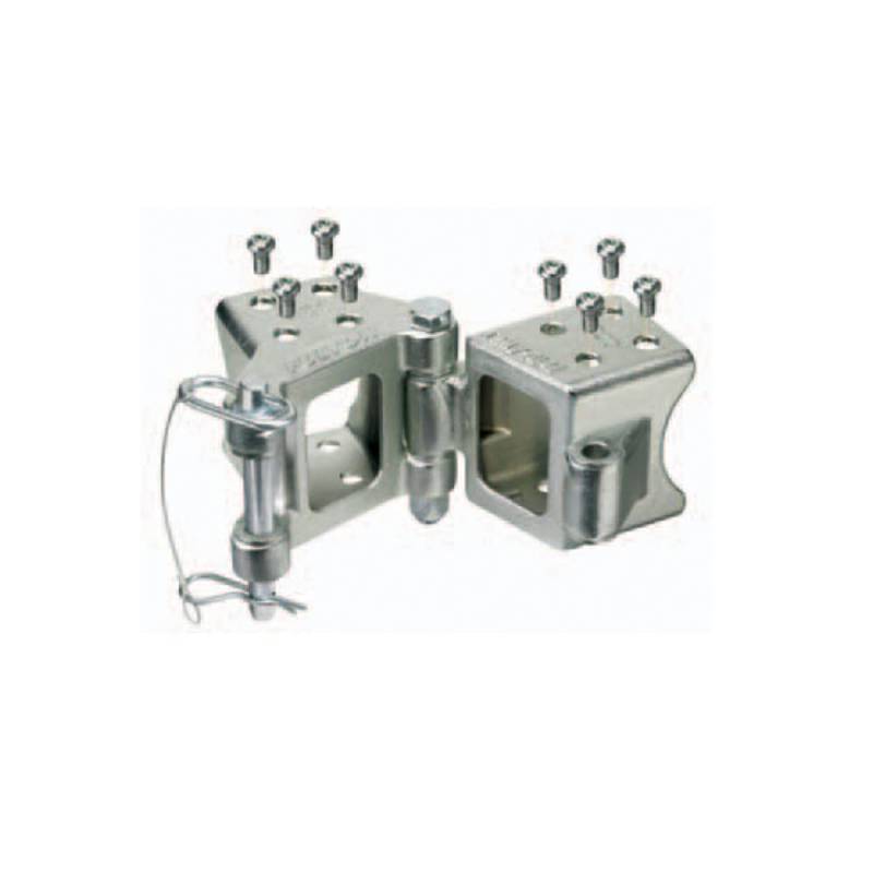 Fulton Unisex-Erwachsene HDPB230101 Faltbares Scharnier-Set, 5,1 x 7,6 cm, 2268 kg, Silber, 2" x 3"-5,000 lb. GTW von Fulton