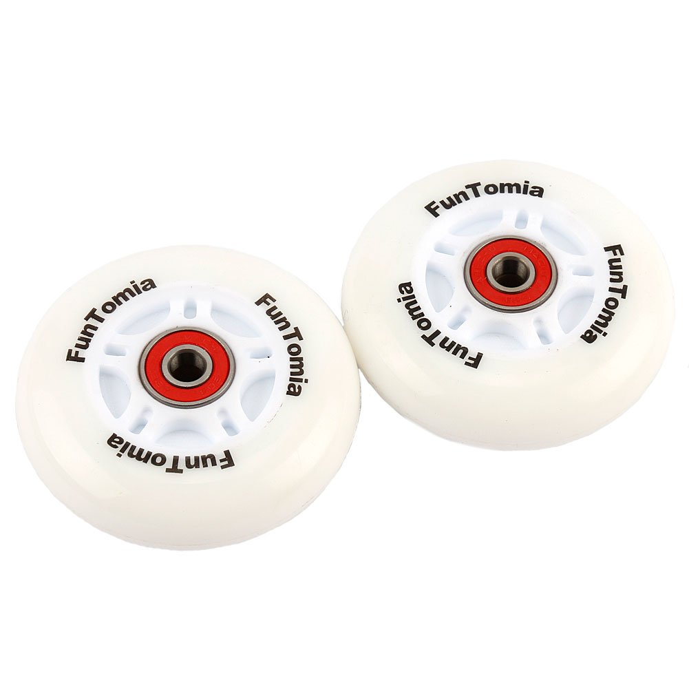 2X FunTomia LED Leuchtrollen für Waveboard inkl. ABEC-9 Kugellager/Rollen Ersatzrollen 2X FunTomia LED Leuchtrollen für Waveboard inkl. ABEC-9 Kugellager/Rollen Ersatzrollen von FunTomia