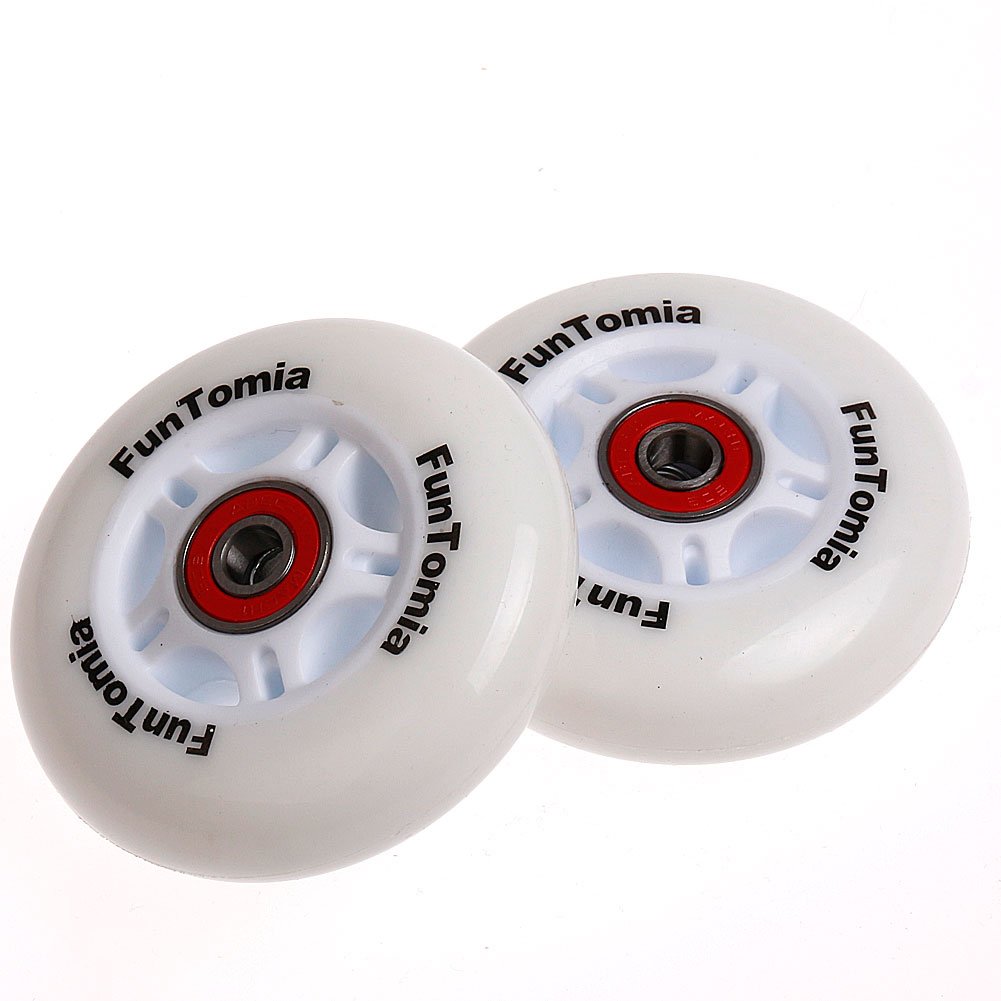 2X FunTomia Rollen für Waveboard inkl. ABEC-9 Kugellager/Rollen Ersatzrollen 2X FunTomia Rollen für Waveboard inkl. ABEC-9 Kugellager/Rollen Ersatzrollen von FunTomia
