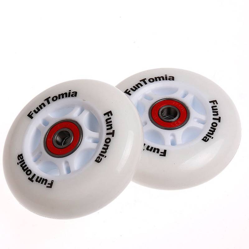 2X FunTomia Rollen für Waveboard inkl. ABEC-9 Kugellager/Rollen Ersatzrollen von FunTomia