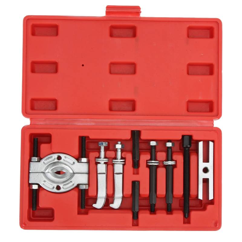 9 -pCs -Lager Puller Kit Set Tragbarer Lagerabscheider -Werkzeuge Metalllager Splitter für Vordere und Hintere Radnaben, Ritzel und Achsenantriebswellen von Funien