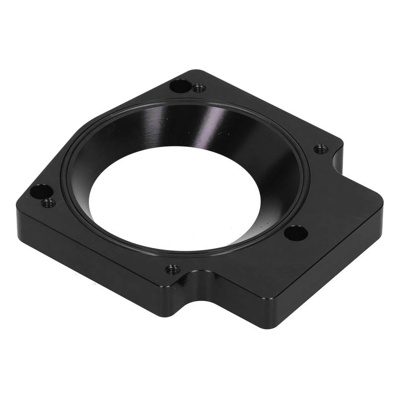 Drosselklappenadapterplatte, 4 -Zoll -Ansaugkrümmer Aluminium -Abstandshalter für GM LS1 LS2 LS6 LSX LS4 mit 3 Schrauben Ansaugkrümmer und 4 Schrauben Drosselklappenkörper für von Funien