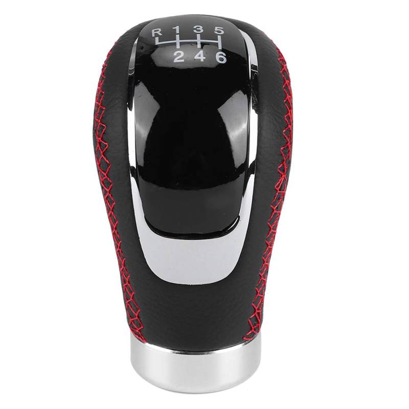 Universal Car Gear Shift Knob Stick Head Shifter Hebel -Handball -Leder, Komfortables Fahren, 3 Gummiadapter, Universelle Passform für das Upgrade Ihres Einkaufserlebnisses und von Funien