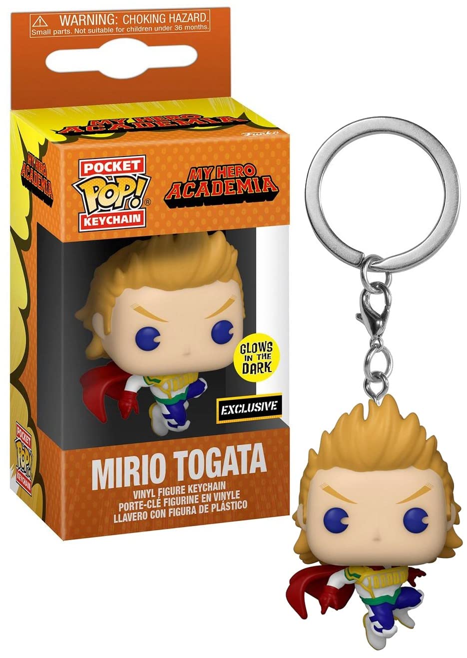 Funko Pocket Pop! My Hero Academia Animation - Mirio Togata Glow-in-the-Dark Schlüsselanhänger Hot Topic Exclusive Funko Pocket Pop! My Hero Academia Animation - Mirio Togata Glow-in-the-Dark Schlüsselanhänger Hot Topic Exclusive von Funko
