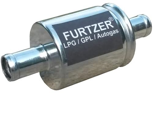 Furtzer LPG CNG GPL Autogas Filter 11 mm / 11 mm, Gasfilter, 1 Stück by von Furtzer