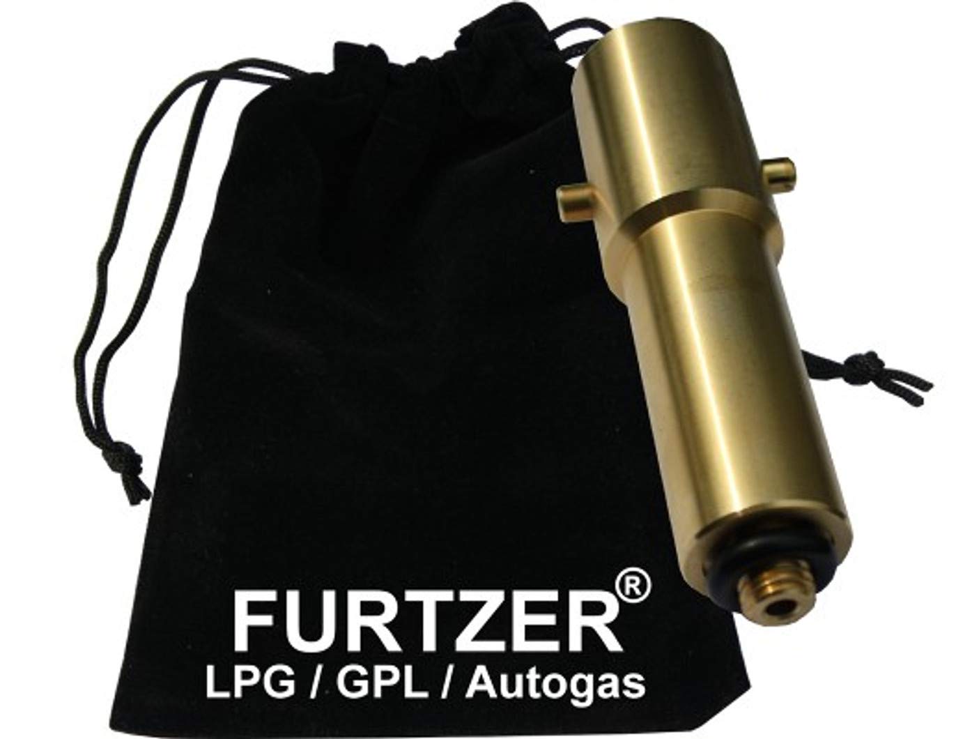 Furtzer LPG GPL Autogas Tankadapter M10 BAJONETT lang Adapter mit Stoffbeutel von Furtzer