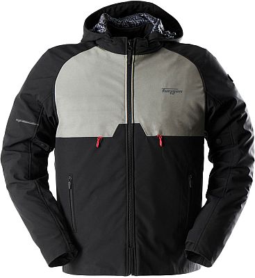 Furygan Addax, Textiljacke wasserdicht - Schwarz/Grau - 4XL von Furygan