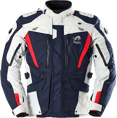 Furygan Apalaches Evo, Textiljacke wasserdicht - Dunkelblau/Hellgrau/Rot - L Furygan Apalaches Evo, Textiljacke wasserdicht - Dunkelblau/Hellgrau/Rot - L von Furygan