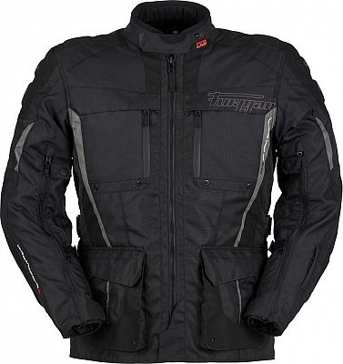 Furygan Brevent 3in1, Textiljacke wasserdicht - Schwarz/Grau - S von Furygan