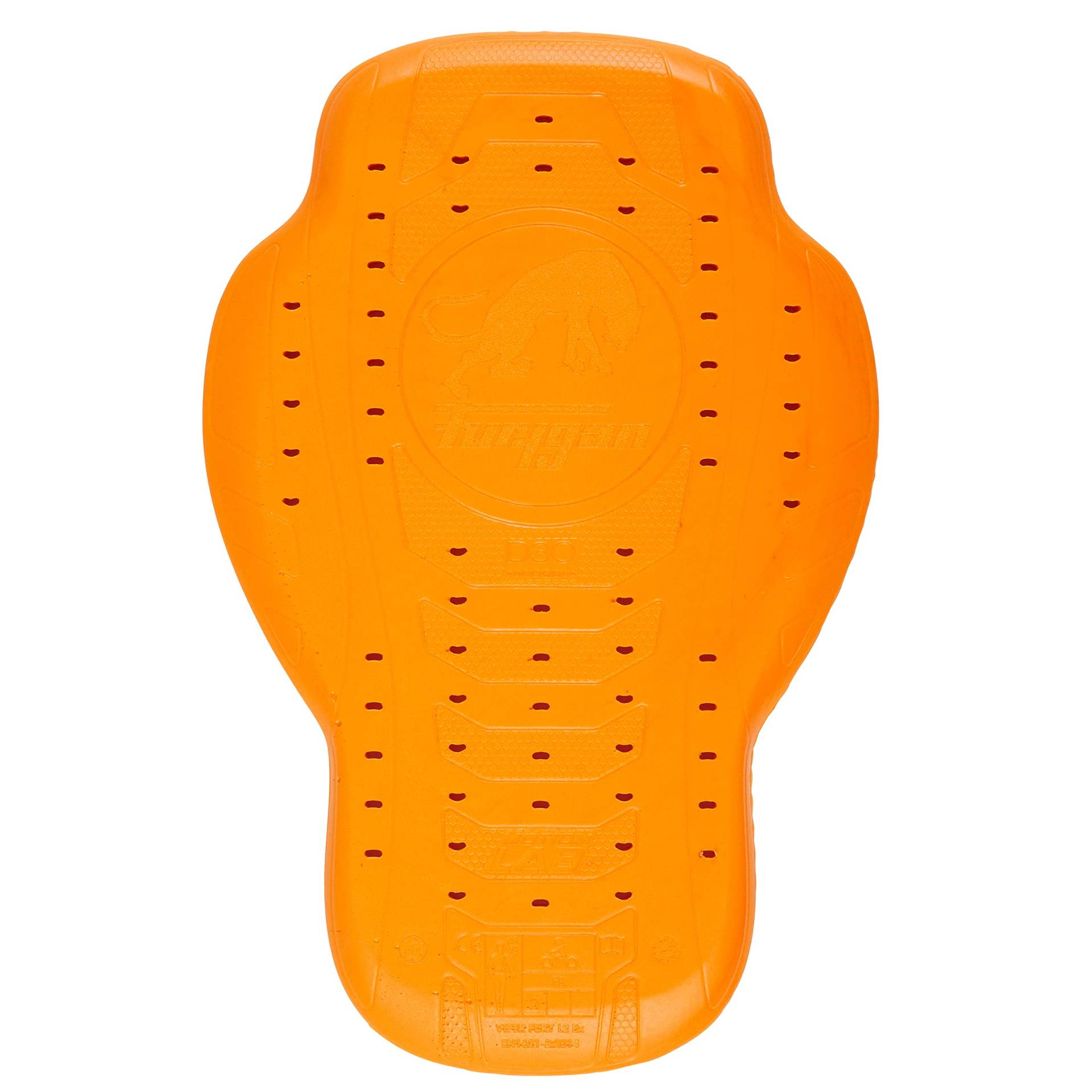 Furygan Full Back Fury D3O Rückenschutz für Erwachsene, Unisex, Orange, 6 von Furygan