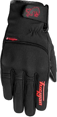 Furygan Jet All Seasons D3O® Evo, Handschuhe wasserdicht - Schwarz/Rot - M von Furygan