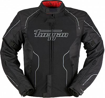 Furygan Legacy 2in1, Textiljacke - Schwarz/Grau - XL von Furygan
