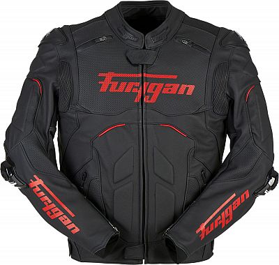 Furygan Raptor Evo 2, Lederjacke - Schwarz/Rot - M von Furygan