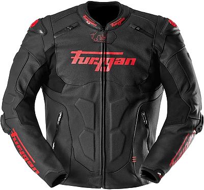 Furygan Raptor Evo 3, Lederjacke - Schwarz/Rot - 3XL von Furygan