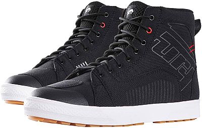 Furygan Stockton Air D3O, Schuhe - Schwarz/Rot - 47 EU von Furygan