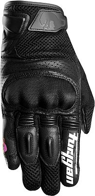 Furygan TD12 Evo, Handschuhe Damen - Schwarz/Weiß/Pink - M von Furygan