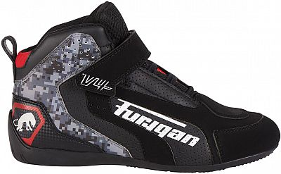 Furygan V4 Vented, Schuhe - Schwarz/Grau/Weiß/Rot - 44 EU von Furygan