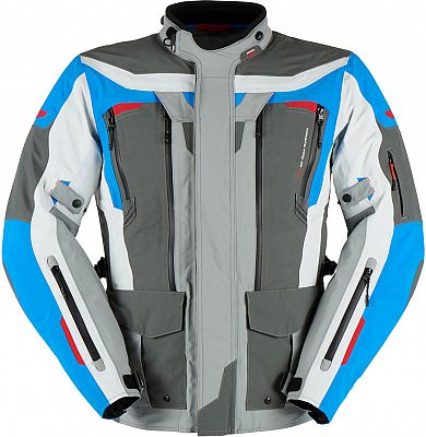 Furygan Voyager, Textiljacke wasserdicht - Hellgrau/Grau/Hellblau - XXL von Furygan