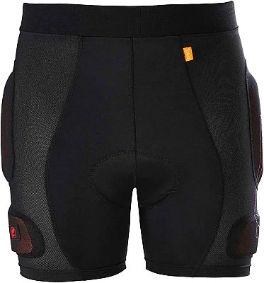 Furygan X-Road D3O Short, Protektorenhose kurz - Schwarz/Rot - XL von Furygan